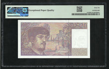 Charger l&#39;image dans la galerie, France : 20 Francs Debussy 1992 ; PMG : Gem UNC 66 ; EPQ
