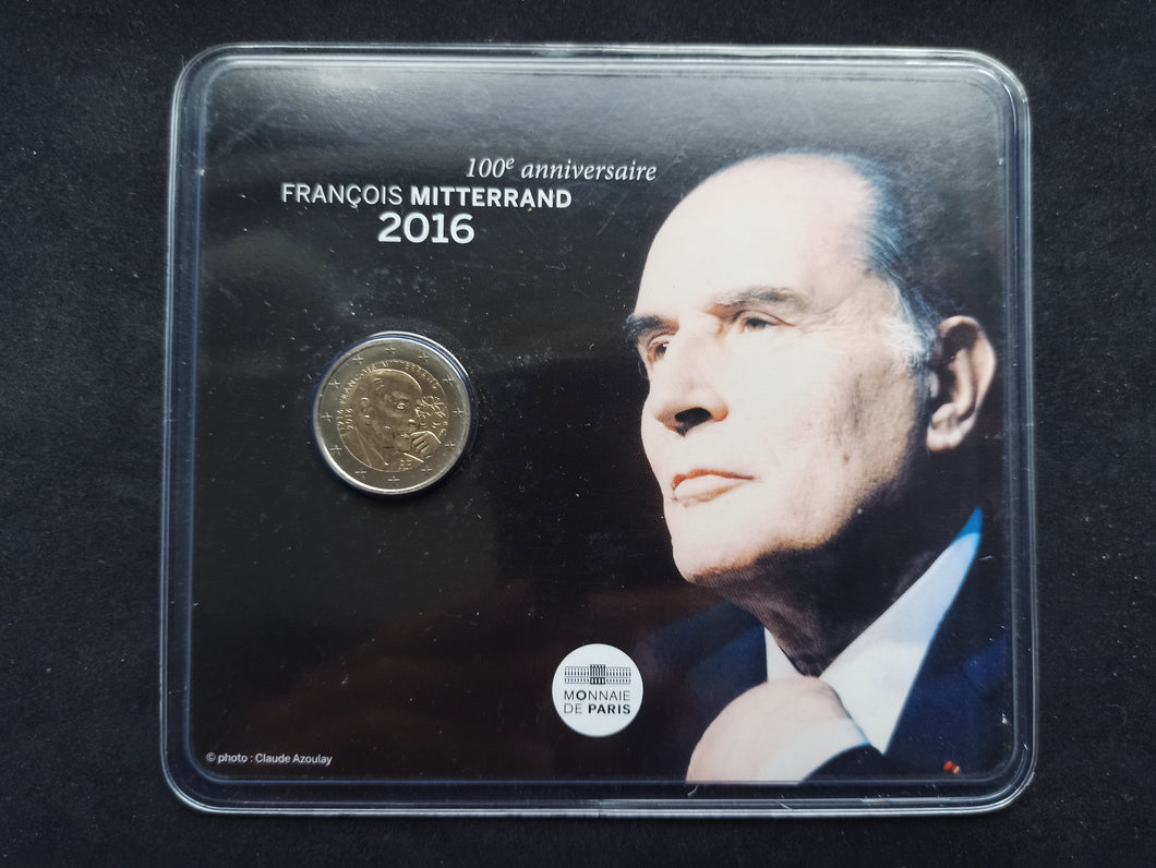 2016 : 2 Euro Commémorative BU France : Mitterrand