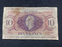 Charger l&#39;image dans la galerie, Guadeloupe : 10 Francs 1944 (Ref 360)
