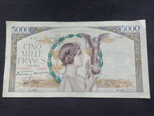 Charger l&#39;image dans la galerie, 5000 Francs Victoire (2-3-1939) (Ref 359)
