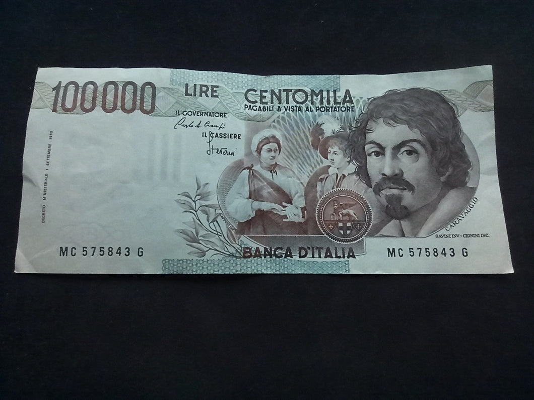 Italie : 100000 Lire 1983 (Ref 562)