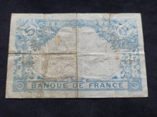 Charger l&#39;image dans la galerie, 5 Francs Bleu 6 Septembre 1912 (Ref 664)

