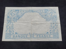 Charger l&#39;image dans la galerie, 5 Francs Bleu 29 Décembre 1915 (Ref 665)
