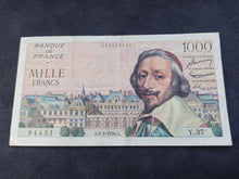 Charger l&#39;image dans la galerie, 1000 Francs Richelieu (6-5-1954) (Ref 1296)
