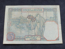 Charger l&#39;image dans la galerie, Algérie : 5 Francs 1941 (Ref 1337)
