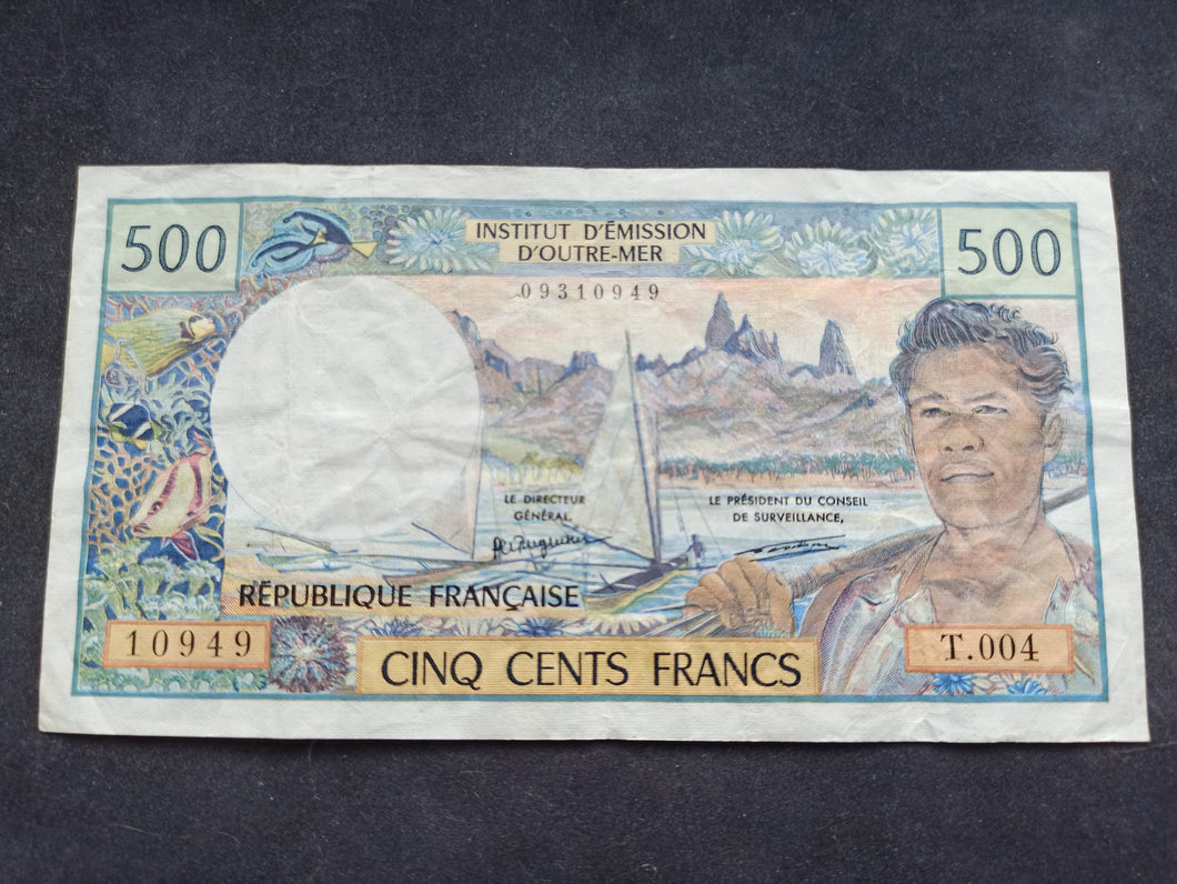 Outre Mer : 500 Francs (Ref 1343)