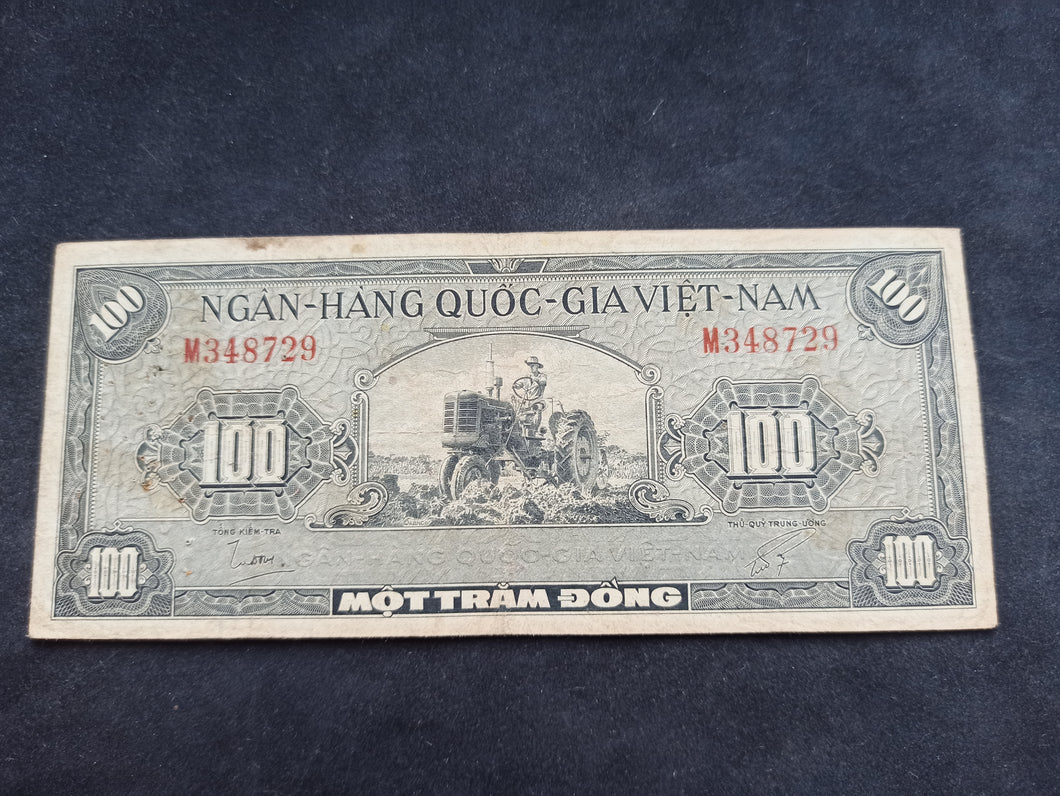 Vietnam : 100 Dong 1955 (Ref 1384)