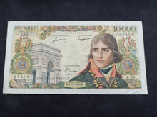 Charger l&#39;image dans la galerie, 10000 Francs Napoléon Bonaparte (6-12-1956) (Ref 1449)  Plis + épinglages
