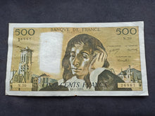 Charger l&#39;image dans la galerie, 500 Francs Pascal (8-1-1970) (Ref 1436)
