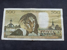 Charger l&#39;image dans la galerie, 500 Francs Pascal (8-1-1970) (Ref 1436)
