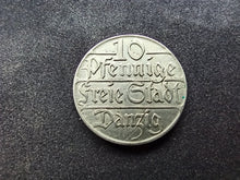 Charger l&#39;image dans la galerie, Pologne : Danzig : 10 pfennig 1923 (Ref 1538)
