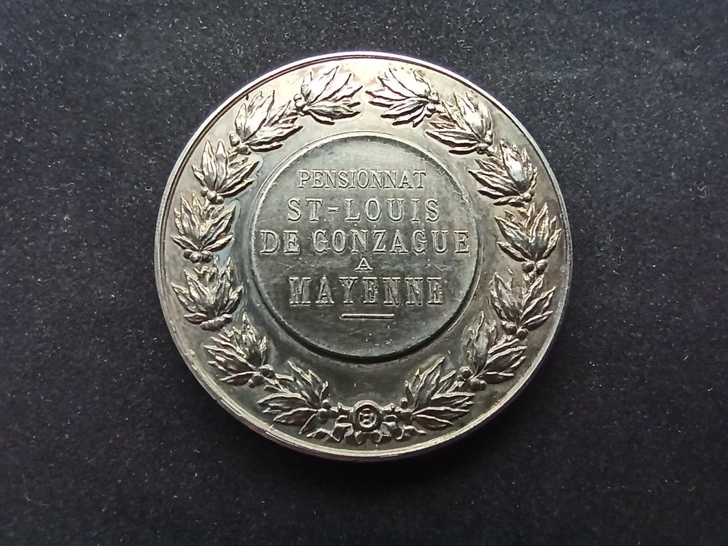 Médaille Bronze : Pensionnat St Louis de Gonzague à Mayenne (Ref 1684)