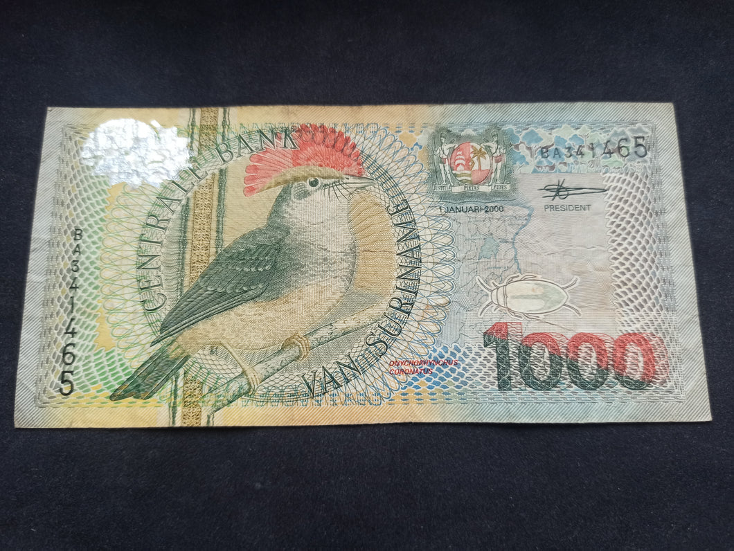 Suriname : 1000 Gulden 2000 (Ref 1724)