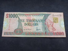 Charger l&#39;image dans la galerie, Guyana : 1000 Dollars (Ref 1743)
