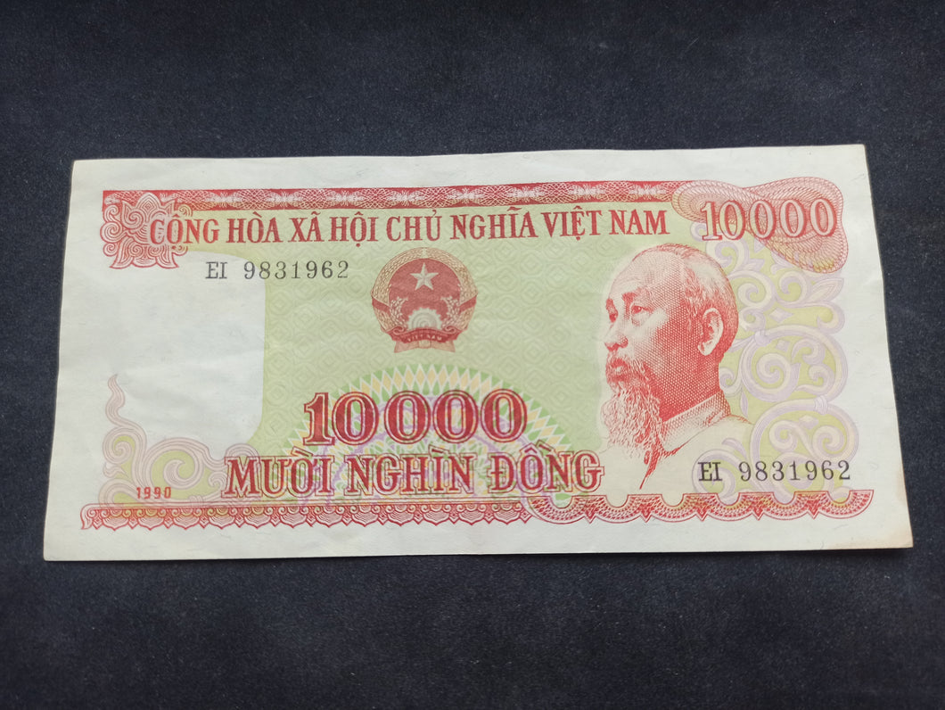 Vietnam : 10000 Dong 1990 (Ref 1773)
