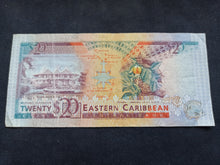 Charger l&#39;image dans la galerie, Eastern Caribbean : Sainte Lucie : 20 Dollars 1993 (Ref 1824)
