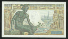 Charger l&#39;image dans la galerie, 1000 Francs Demeter (11-6-1942) Comme Neuf
