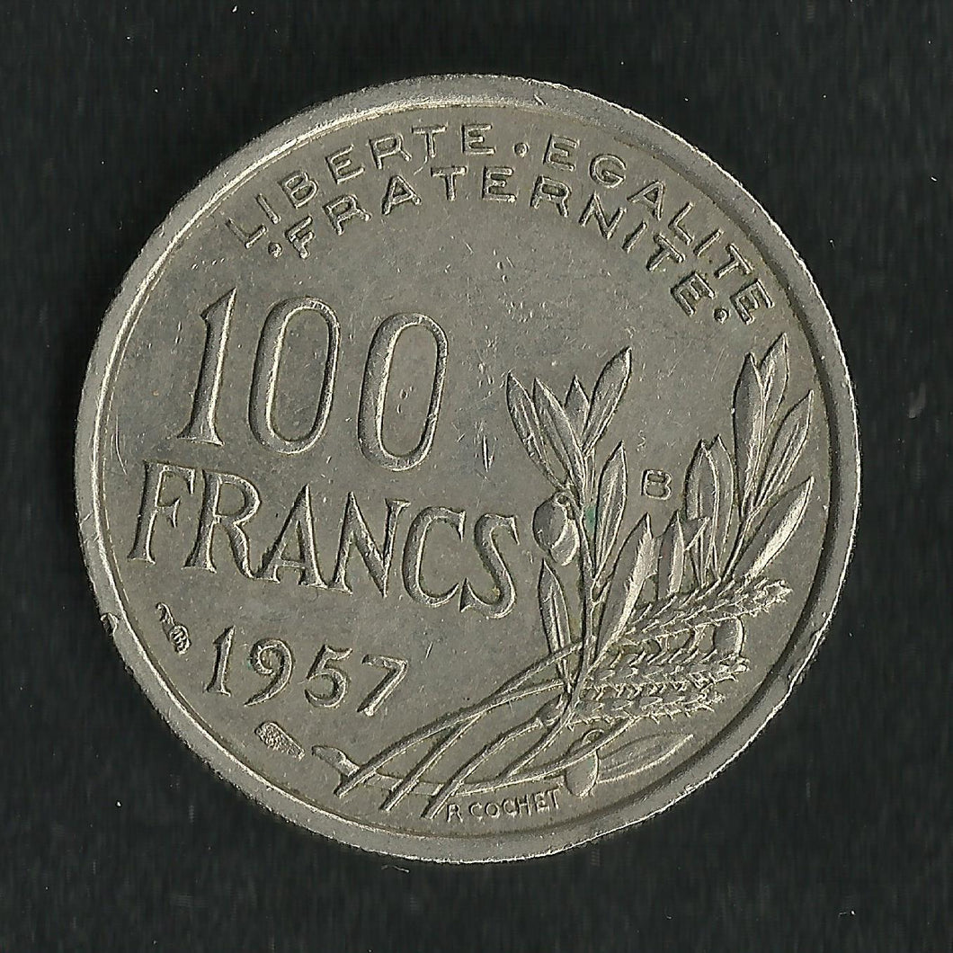 100 Francs Cochet 1957 B