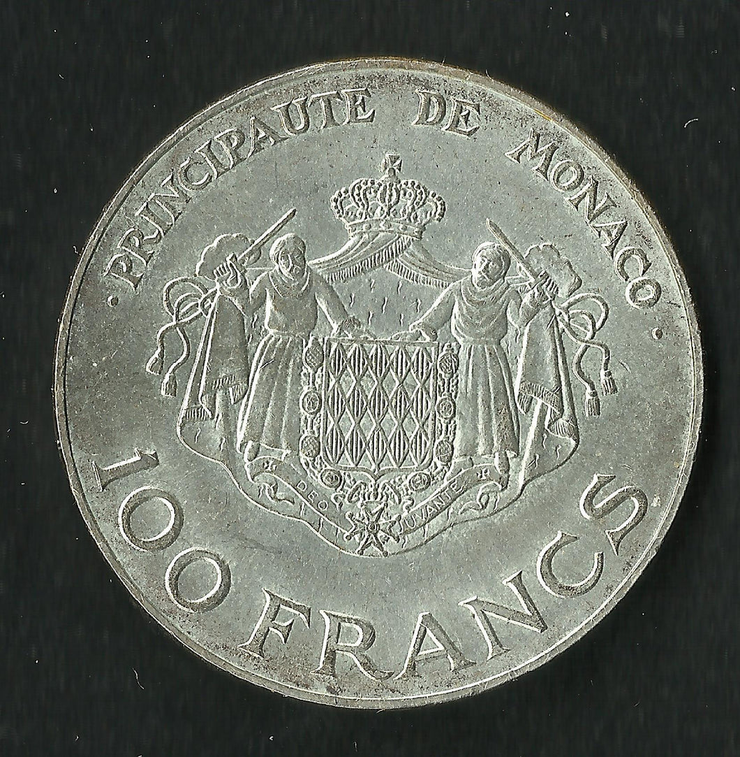 Monaco : 100 Francs 1982 Argent