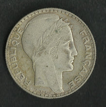 Charger l&#39;image dans la galerie, 10 Francs Turin Argent 1938
