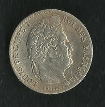 Charger l&#39;image dans la galerie, 1/4 Franc Argent Louis Philippe 1841 A
