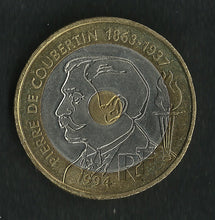 Charger l'image dans la galerie, 20 Francs Pierre de Coubertin 1994 ; SPL