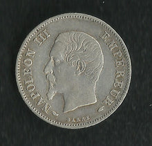 Charger l&#39;image dans la galerie, 20 Centimes Argent Napoléon III Tête Nue 1854 A
