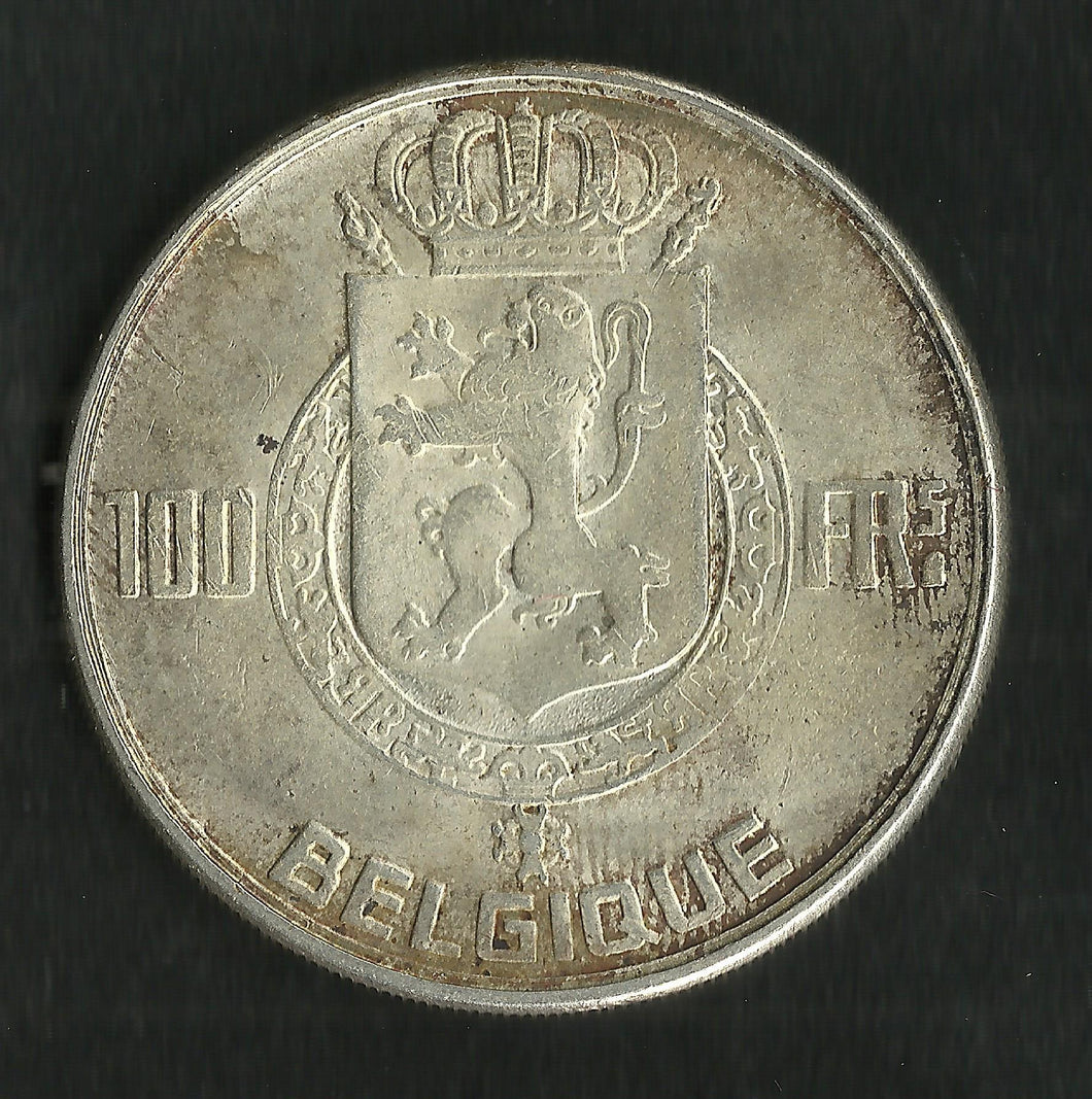Belgique : 100 Francs Argent 1950