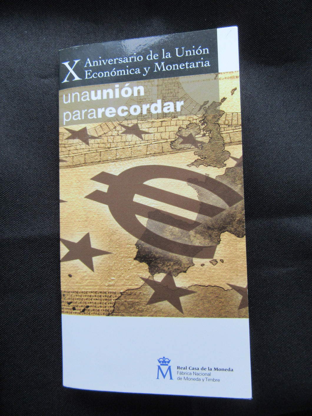 2 Euro Commémorative Coincard Bu Espagne 2009 2 Euro Emu + 12 Euro Argent