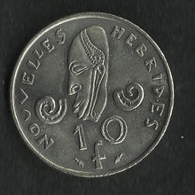 Charger l&#39;image dans la galerie, New Hebrides : 10 Francs 1975

