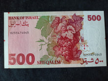 Charger l&#39;image dans la galerie, Israël : 500 Sheqalim 1982 NEUF
