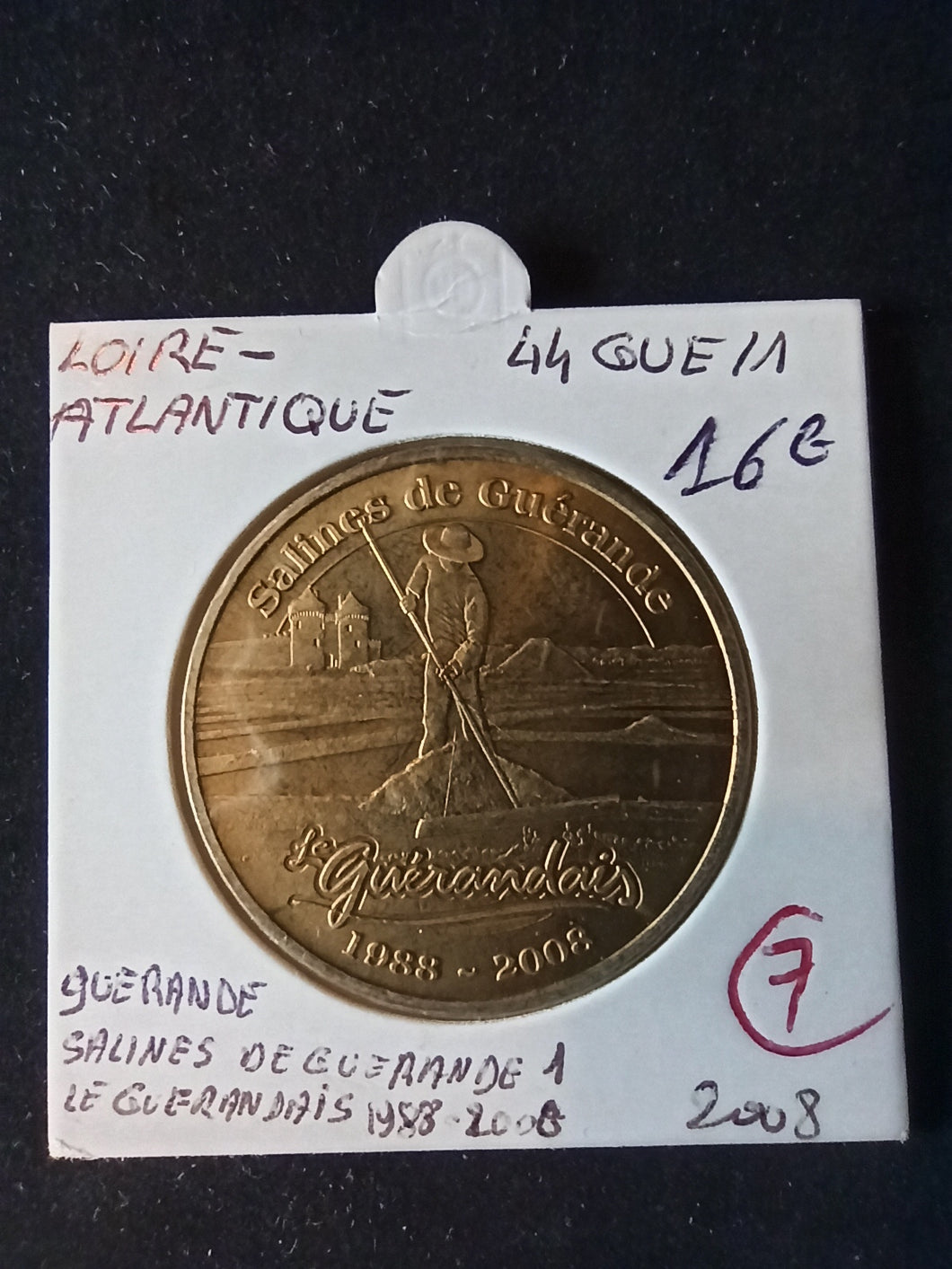 Jeton Monnaie de Paris 44 : Salines de Guérande 2008
