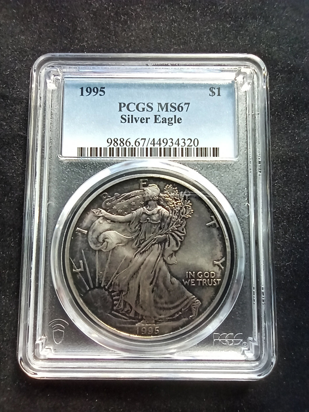 USA : Dollar 1995 Eagle ; PCGS MS 67