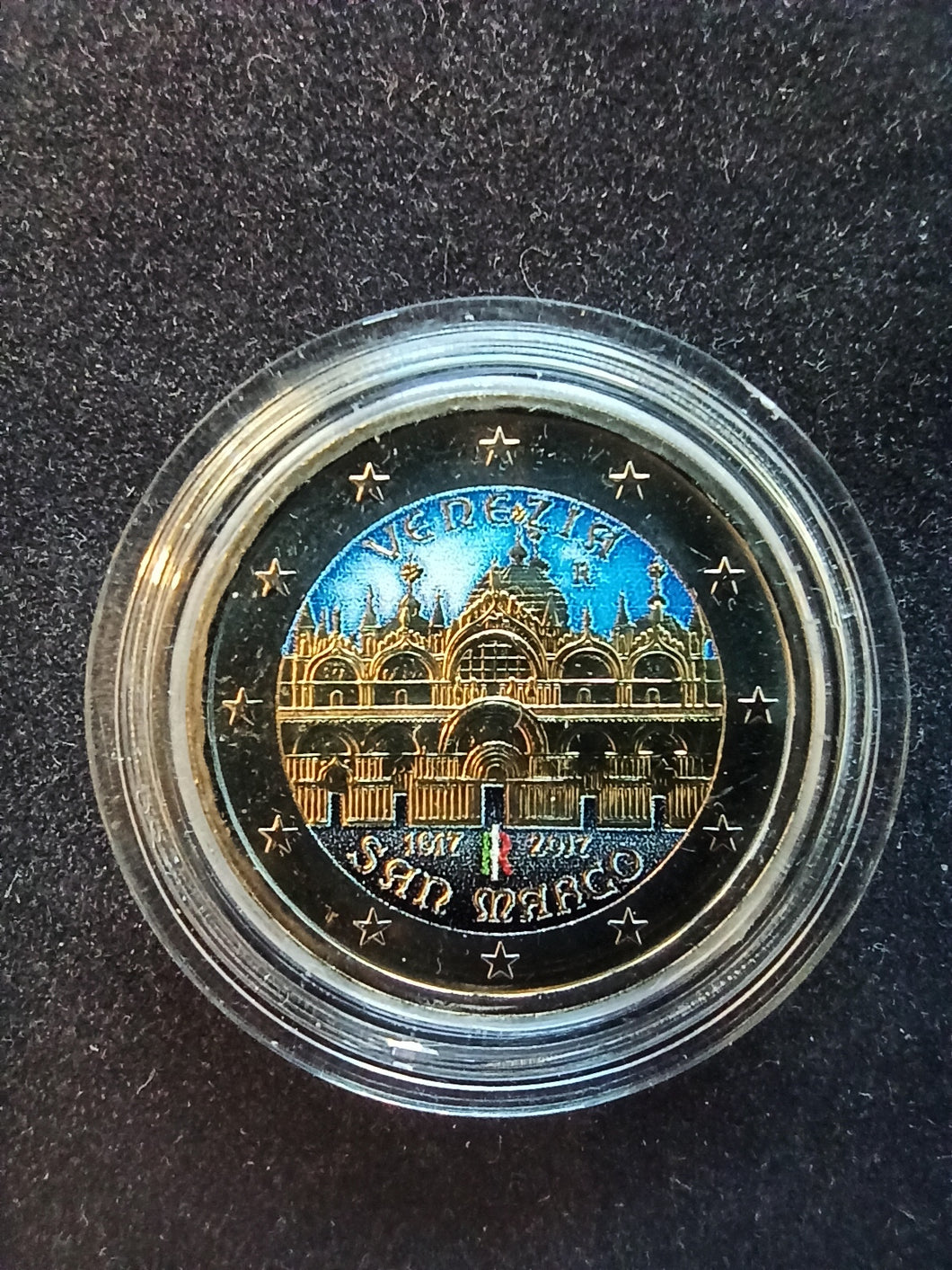 2 Euro Commémorative Italie 2017 San Marco ;  Couleur / Colorisé