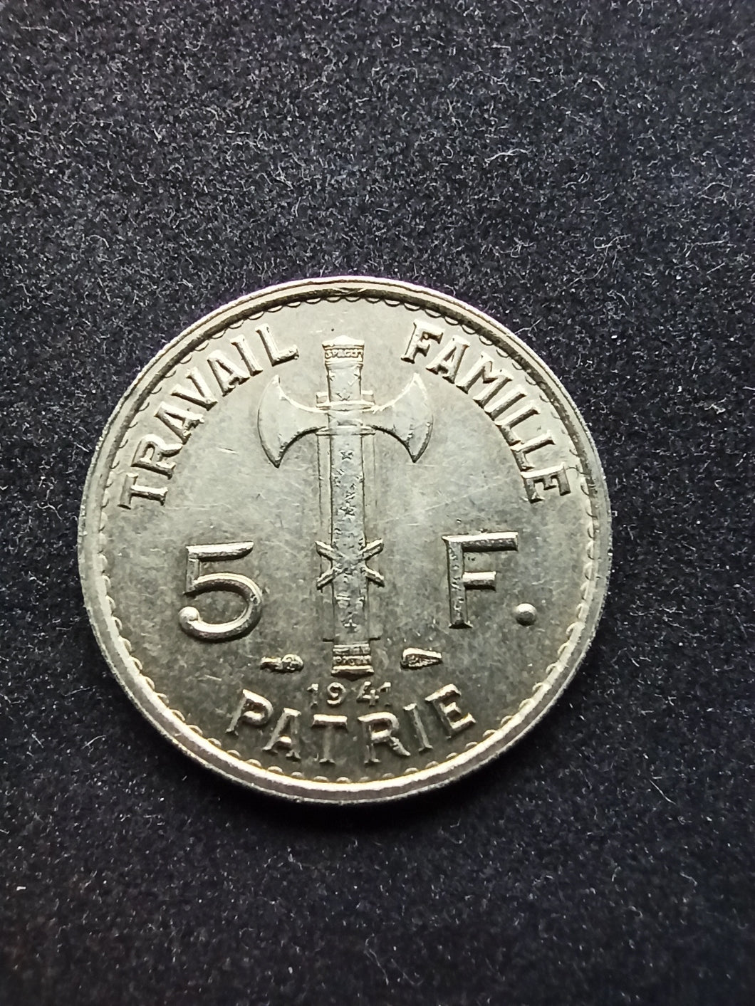 5 Francs 1941 Pétain