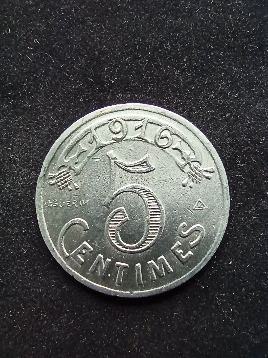 Monnaie de Nécessité : Marseille : 5 Centimes 1916