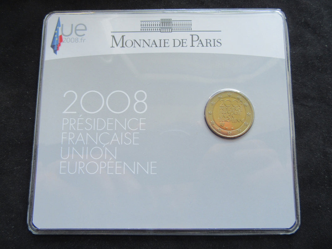 2008 : 2 Euro Commémorative Bu France : Présidence