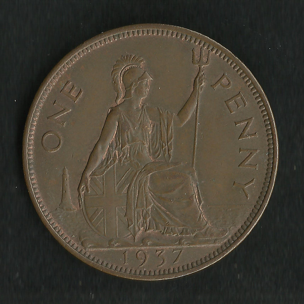 Royaume Uni : Penny 1937 ; Qualité