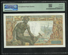 Charger l&#39;image dans la galerie, France : 1000 Francs Demeter 7-1-1943 ; PMG : Choice UNC 64 ; EPQ (Ref 1933)
