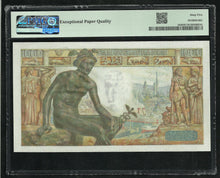 Charger l&#39;image dans la galerie, France : 1000 Francs Demeter (7-1-1943) ; PMG : Gem UNC 65 ; EPQ
