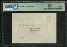 Charger l&#39;image dans la galerie, France : 100 Francs Saint Omer 1940 ; PMG : Gem UNC 65 ; EPQ (Ref 1939)
