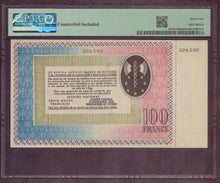 Charger l'image dans la galerie, France : 100 Francs Solidarité 1941-45 ; Pick SB336d PMG : UNC 64 (Ref 4145)
