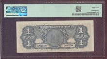 Charger l'image dans la galerie, China : 1 Dollar 1949 ; Pick 441 ; PMG : Choice UNC 64 (Ref 4204)
