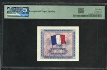 Charger l&#39;image dans la galerie, France : 2 Francs 1944 Allied Military ; PMG : Gem UNC 65 ; EPQ (Ref 1983)
