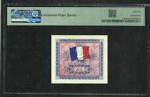 Charger l&#39;image dans la galerie, France : 2 Francs 1944 Allied Military ; PMG : Gem UNC 66 ; EPQ (Ref 1984)
