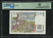 Charger l&#39;image dans la galerie, France : 500 Francs Chateaubriand 1946 ; PMG : About UNC 53 ; EPQ (Ref 1971)
