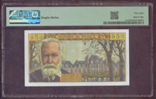 Charger l'image dans la galerie, France : 5 NF Francs Hugo 1961 ; Pick 141a PMG : Choice UNC 58 (Ref 4157)France : 5 NF Francs Hugo 1961 ; Pick 141a PMG : Choice UNC 58 (Ref 4157)
