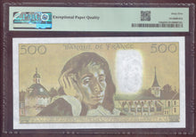 Charger l'image dans la galerie, France : 500 Francs Pascal 1988 ; Pick 156g PMG : Gem UNC 65 (Ref 4168)

