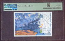 Charger l'image dans la galerie, France : 50 Francs Exupéry 1999 ; Pick 157Ad ; PMG : Gem UNC 66 (Ref 4129)
