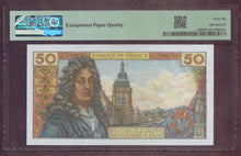 Charger l'image dans la galerie, France : 50 Francs Racine 1976 ; Pick 148f ; PMG : Gem UNC 66 (Ref 4127)
